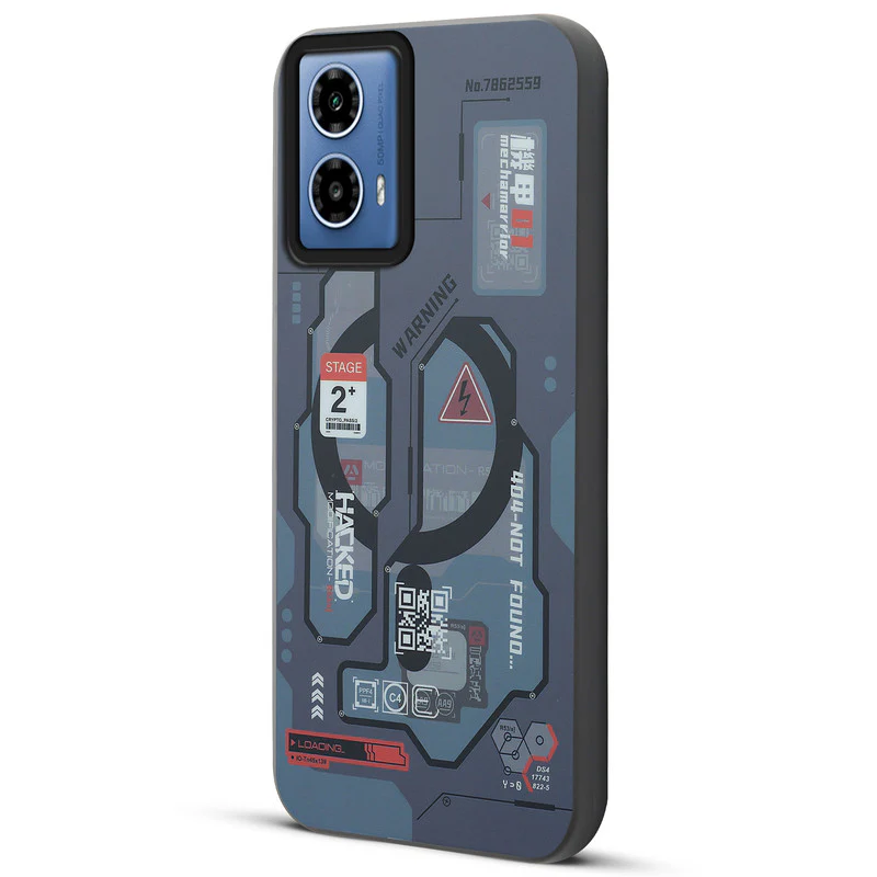 Mechanical Circuit Print Hard Back Cover For Motorola G34 5G - Image 33