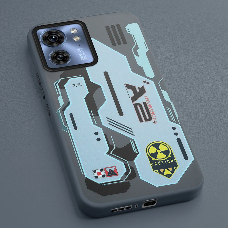 Mechanical Circuit Print Hard Back Cover For Motorola Edge 40 5G - Image 25