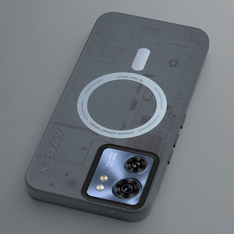 Mechanical Circuit Print Hard Back Cover For Motorola Edge 40 5G - Image 52