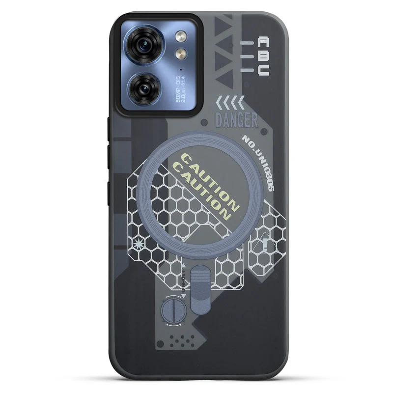 Mechanical Circuit Print Hard Back Cover For Motorola Edge 40 5G - Image 7