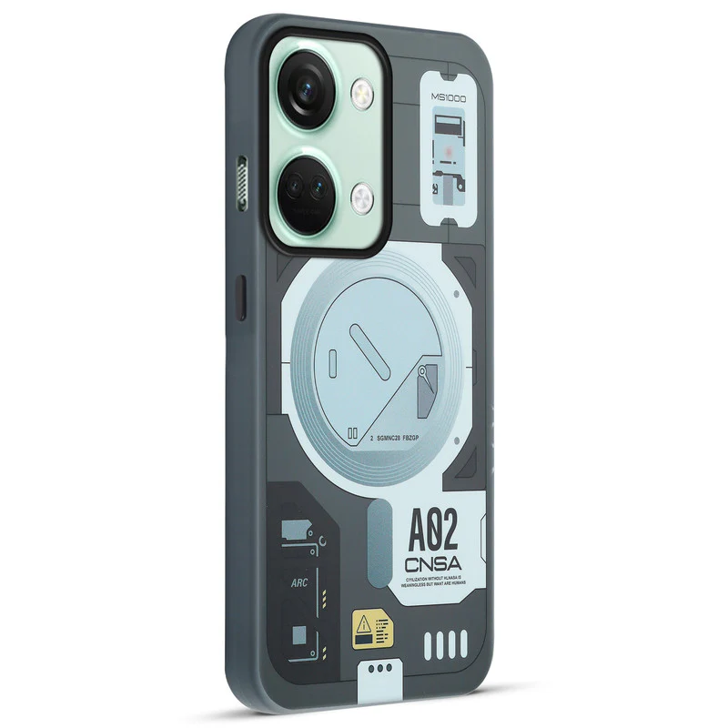Mechanical Circuit Print Hard Back Cover For OnePlus Nord 3 5G - Image 18