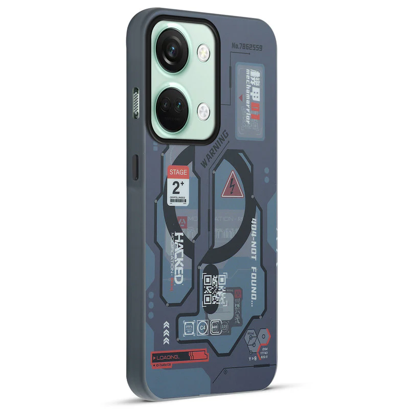 Mechanical Circuit Print Hard Back Cover For OnePlus Nord 3 5G - Image 38
