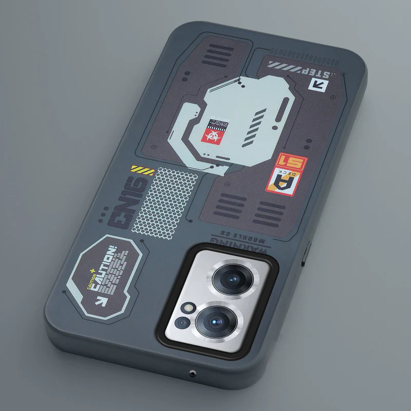 Mechanical Circuit Print Hard Back Cover For OnePlus Nord CE 2 5G - Image 12
