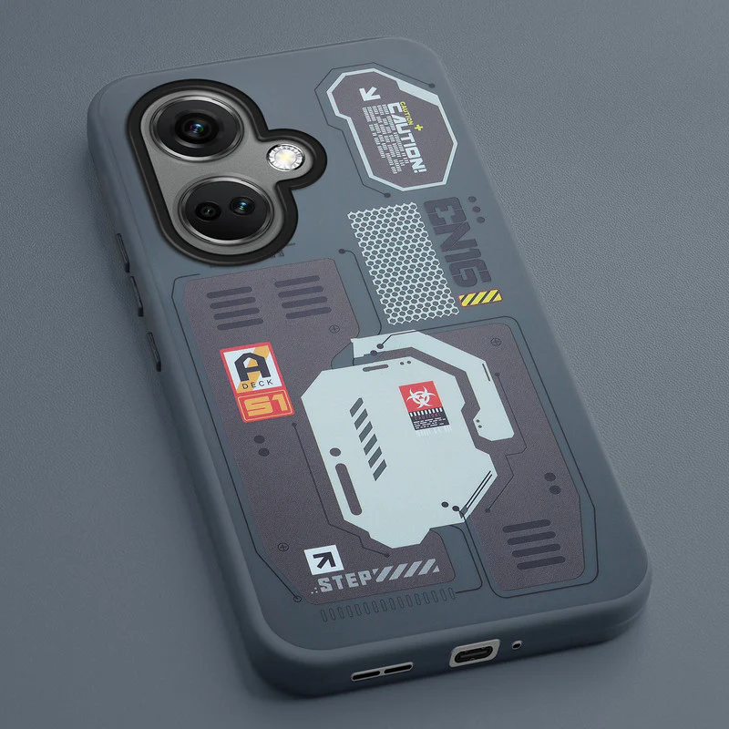 Mechanical Circuit Print Hard Back Cover For OnePlus Nord CE 3 5G - Image 45