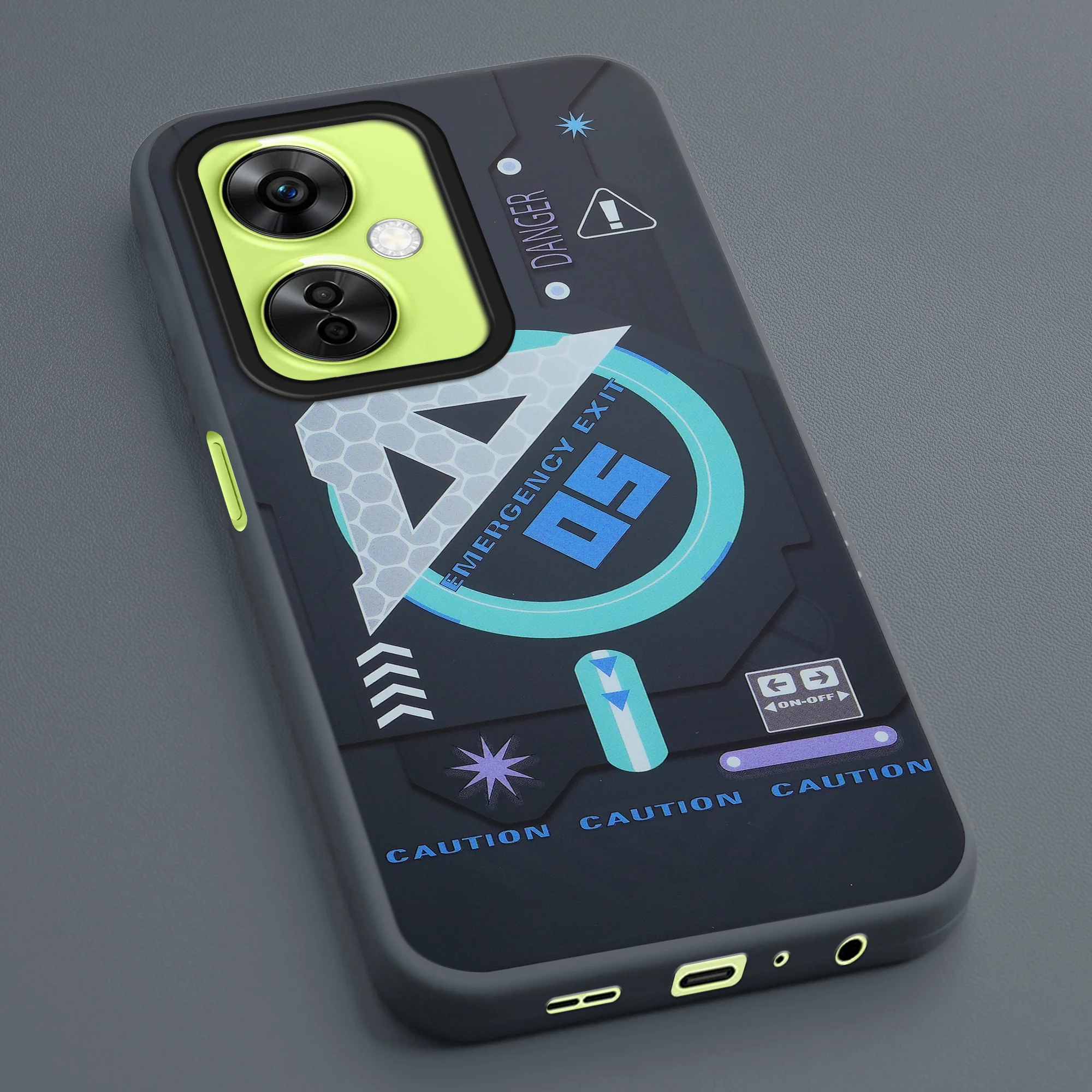Mechanical Circuit Print Hard Back Cover For OnePlus Nord CE 3 Lite 5G - Image 11