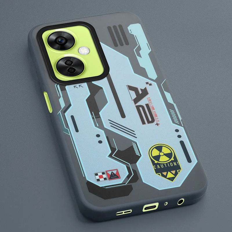 Mechanical Circuit Print Hard Back Cover For OnePlus Nord CE 3 Lite 5G - Image 5