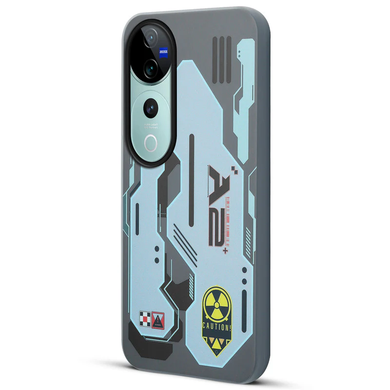 Mechanical Circuit Print Hard Back Cover For Vivo V40 Pro 5G - Image 4
