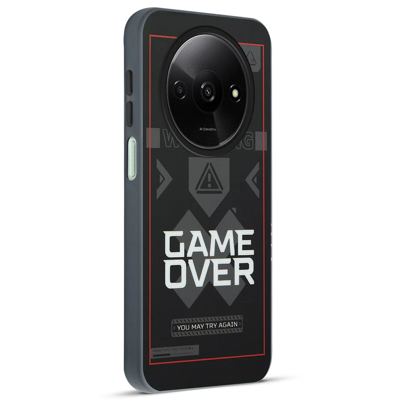 Mechanical Circuit Print Hard Back Cover For Redmi A3 2024 - Image 37