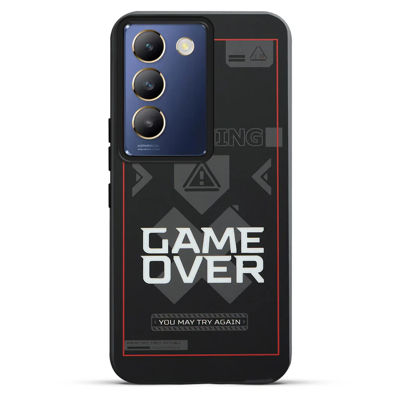 Mechanical Circuit Print Hard Back Cover For Vivo Y200e 5G - Image 43