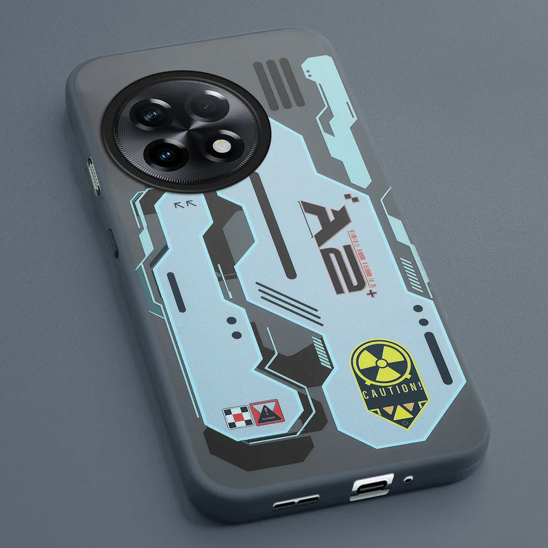 Mechanical Circuit Sector Print Hard Back Cover For OnePlus 11 5G - Image 11