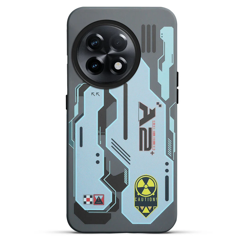 Mechanical Circuit Sector Print Hard Back Cover For OnePlus 11 5G - Image 7