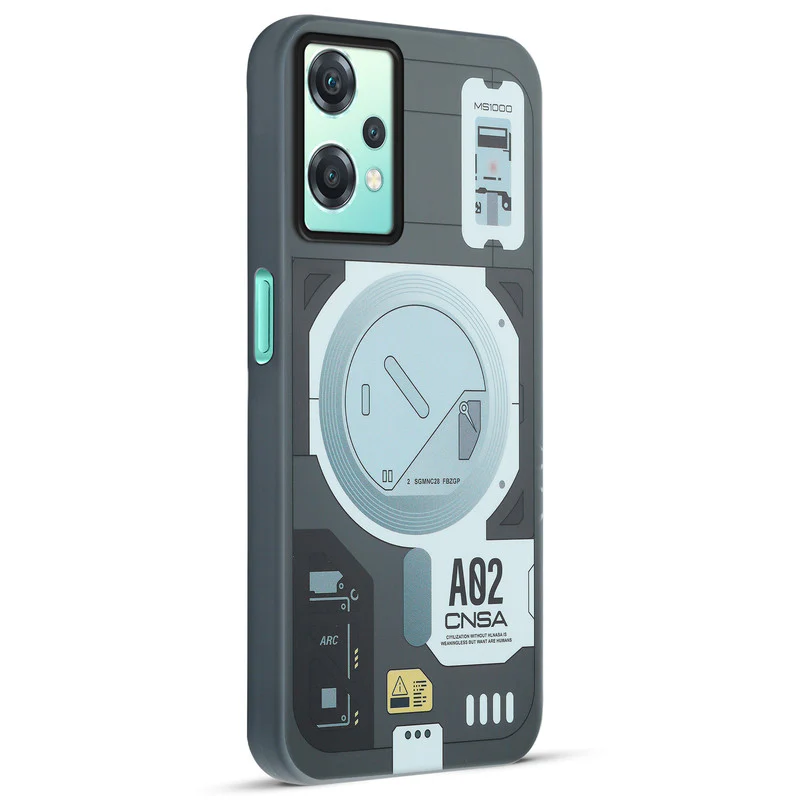 Mechanical Circuit Print Hard Back Cover For OnePlus Nord CE 2 Lite 5G - Image 18