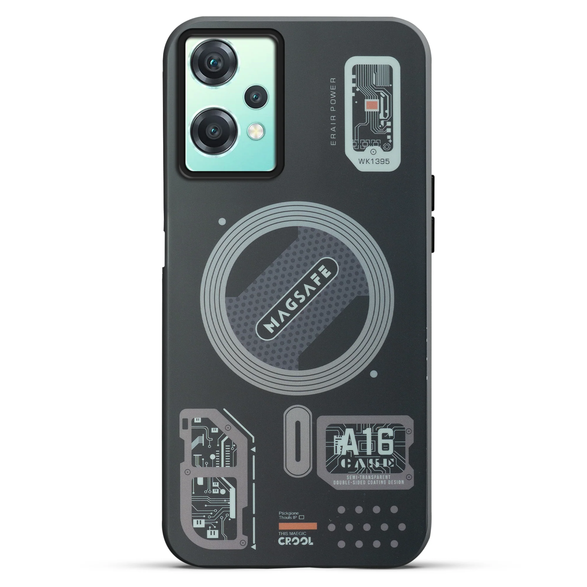 Mechanical Circuit Print Hard Back Cover For OnePlus Nord CE 2 Lite 5G - Image 32