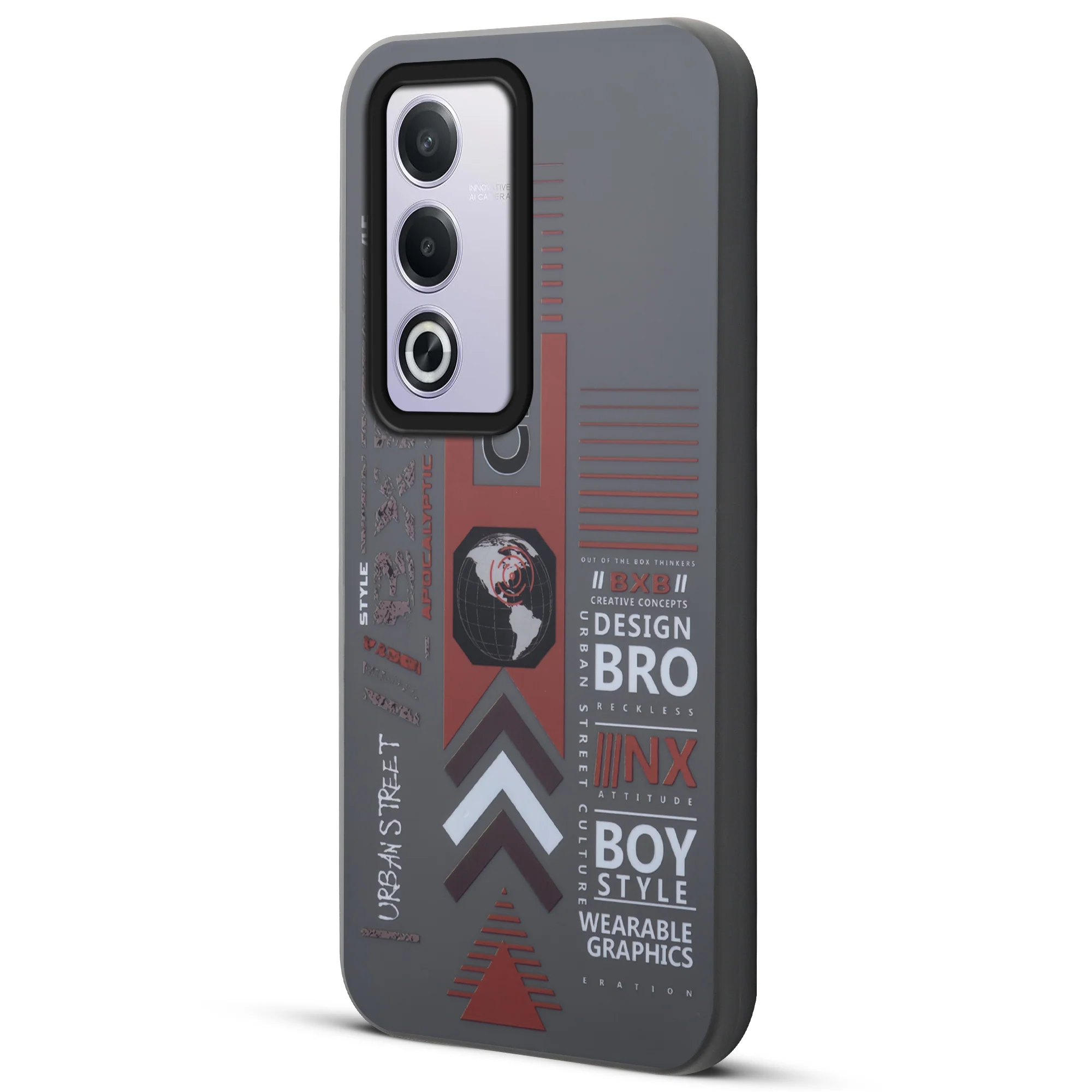 Mechanical Circuit Sector Print Hard Back Cover For Oppo A3 Pro 5G - Image 4