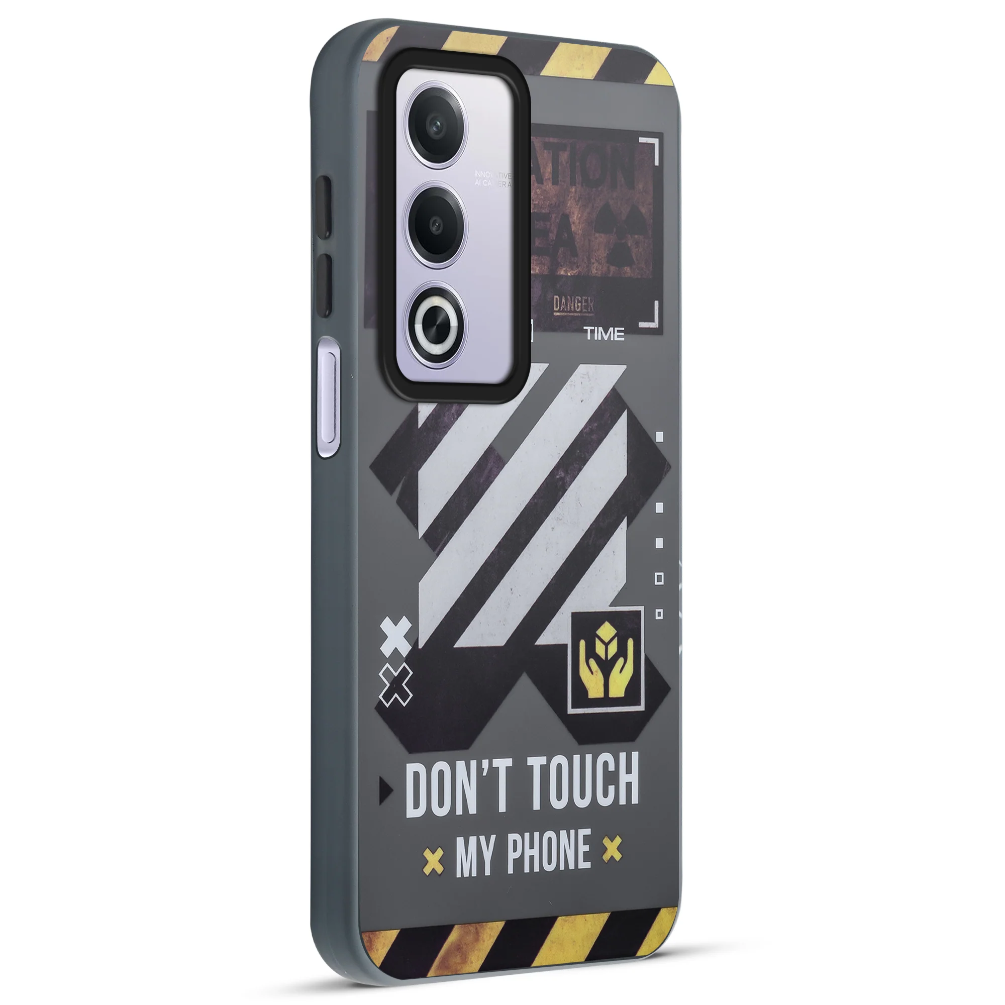 Mechanical Circuit Sector Print Hard Back Cover For Oppo A3 Pro 5G - Image 9