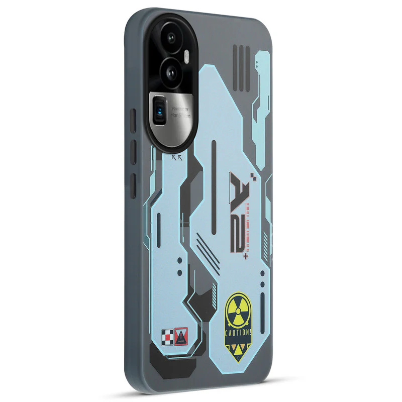 Mechanical Circuit Sector Print Hard Back Cover For Oppo Reno 10 Pro Plus 5G - Image 12