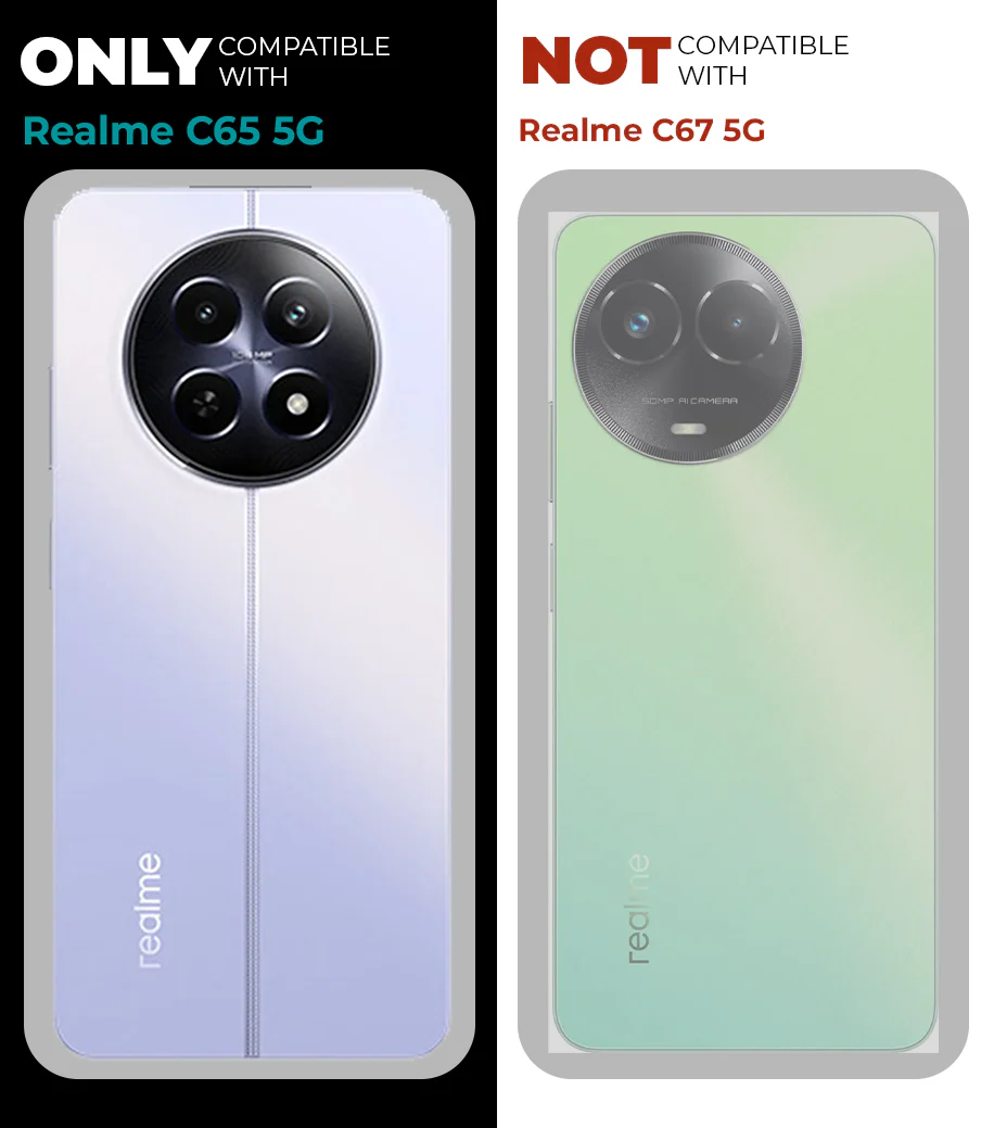 Mechanical Circuit Sector Print Hard Back Cover For Realme C65 5G - Image 8