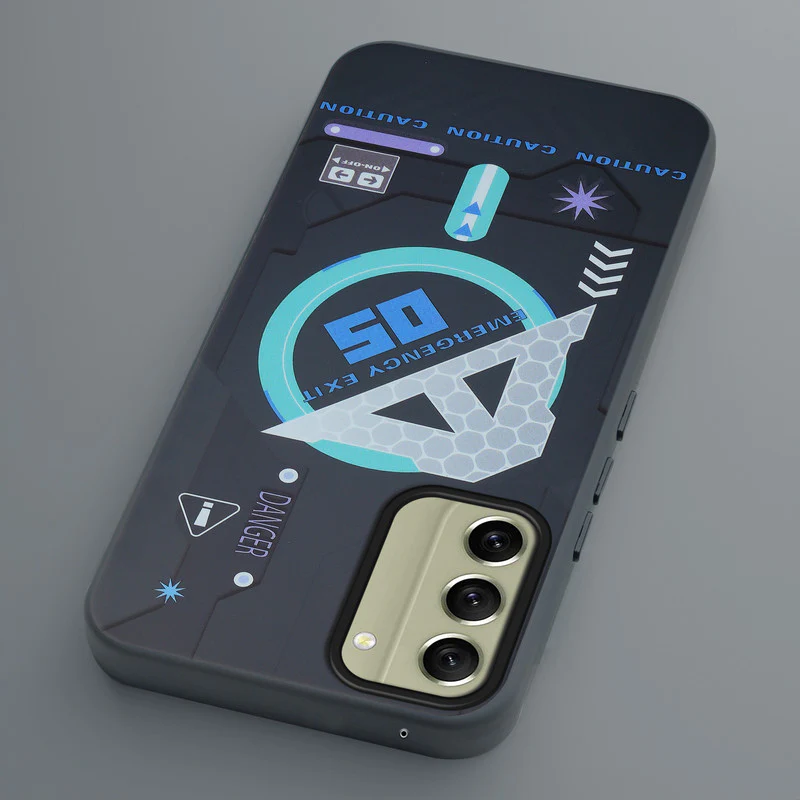 Mechanical Circuit Print Hard Back Cover For Samsung S21 FE 5G - Image 12