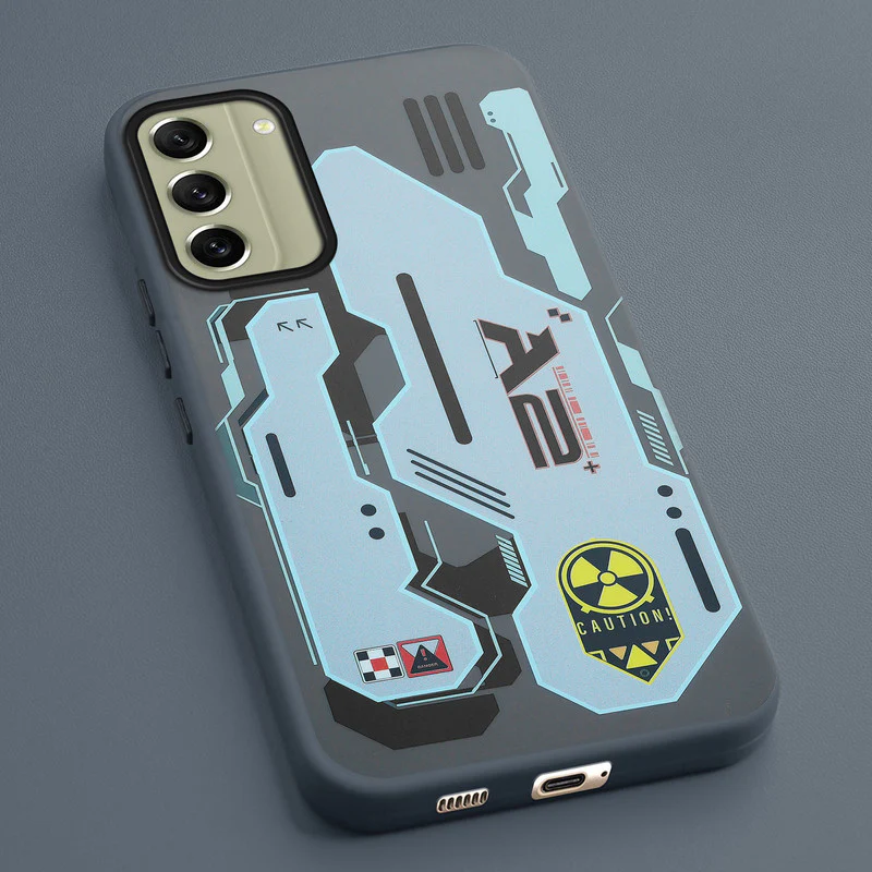 Mechanical Circuit Print Hard Back Cover For Samsung S21 FE 5G - Image 17