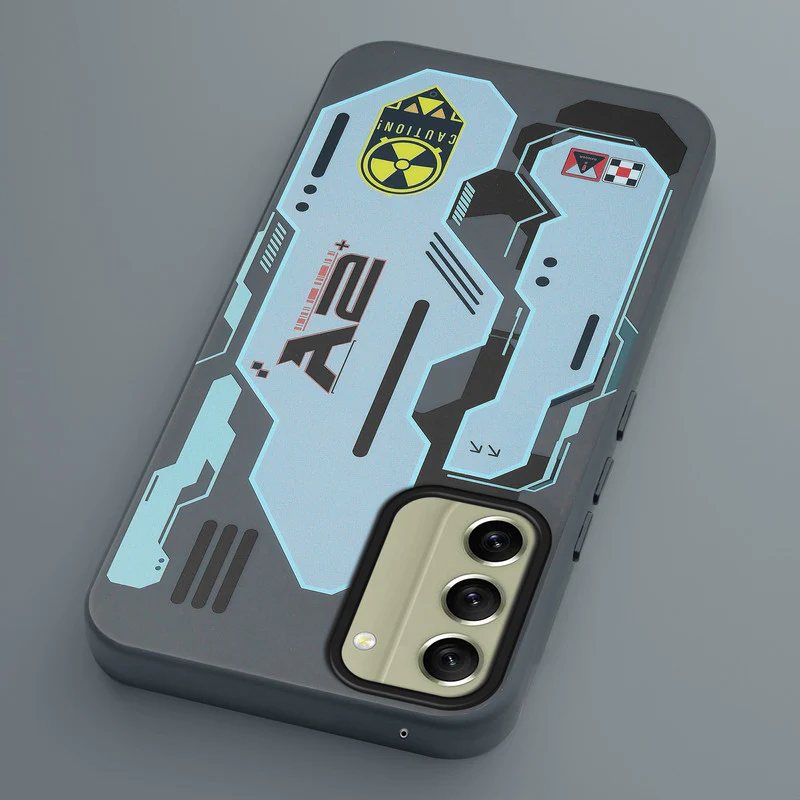 Mechanical Circuit Print Hard Back Cover For Samsung S21 FE 5G - Image 18