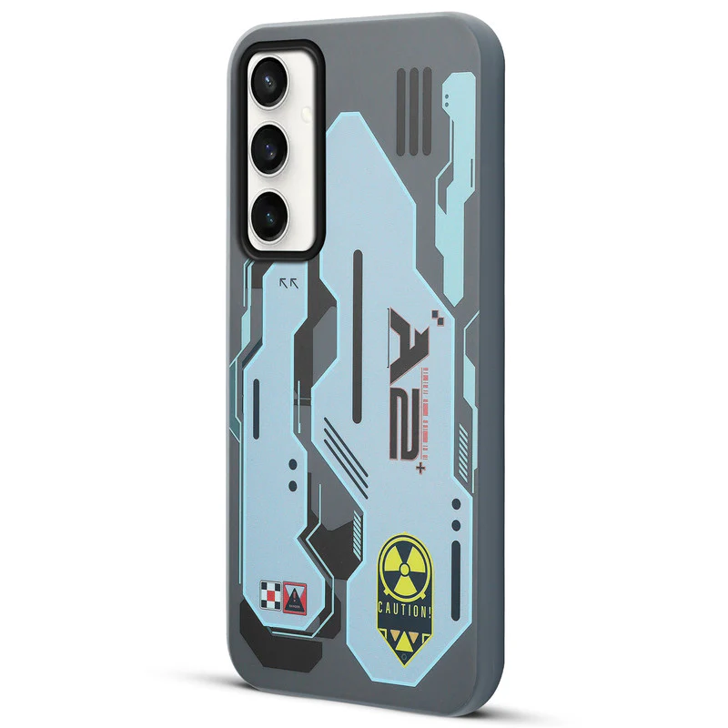 Mechanical Circuit Print Hard Back Cover For Samsung S23 FE 5G - Image 4