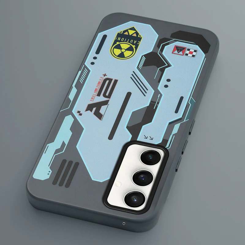 Mechanical Circuit Print Hard Back Cover For Samsung S23 FE 5G - Image 6