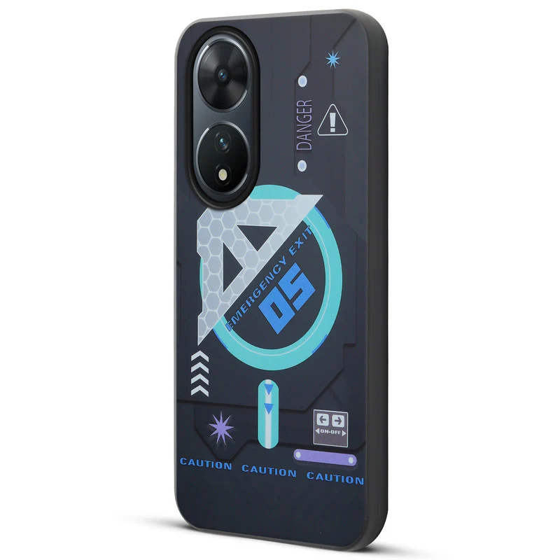 Mechanical Circuit Print Hard Back Cover For Vivo T2 5G - Image 16