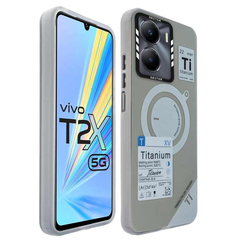 Mechanical Circuit Sector Print Hard Back Cover For Vivo T2x 5G - Image 52