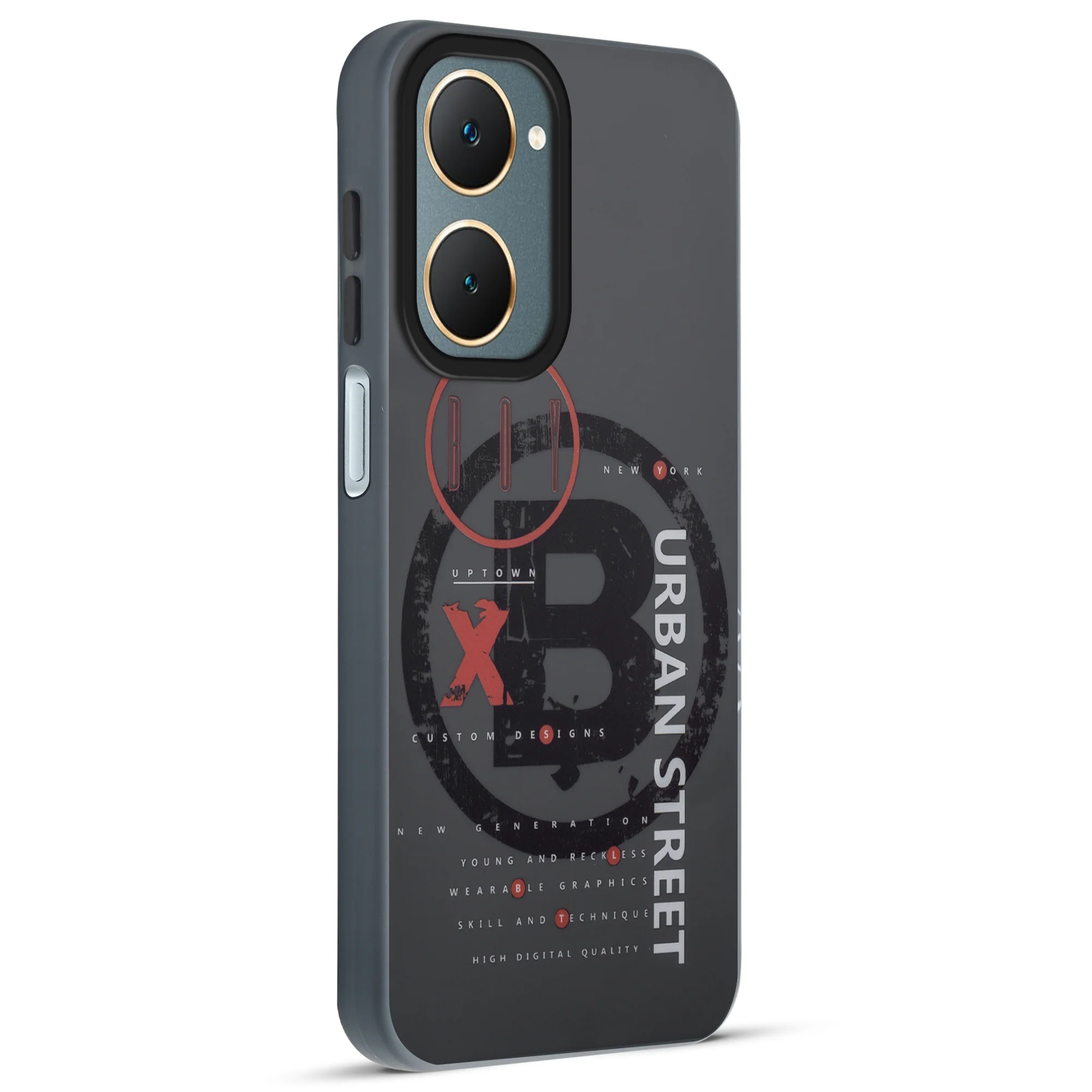 Mechanical Circuit Sector Print Hard Back Cover For Vivo Y18 - Image 33