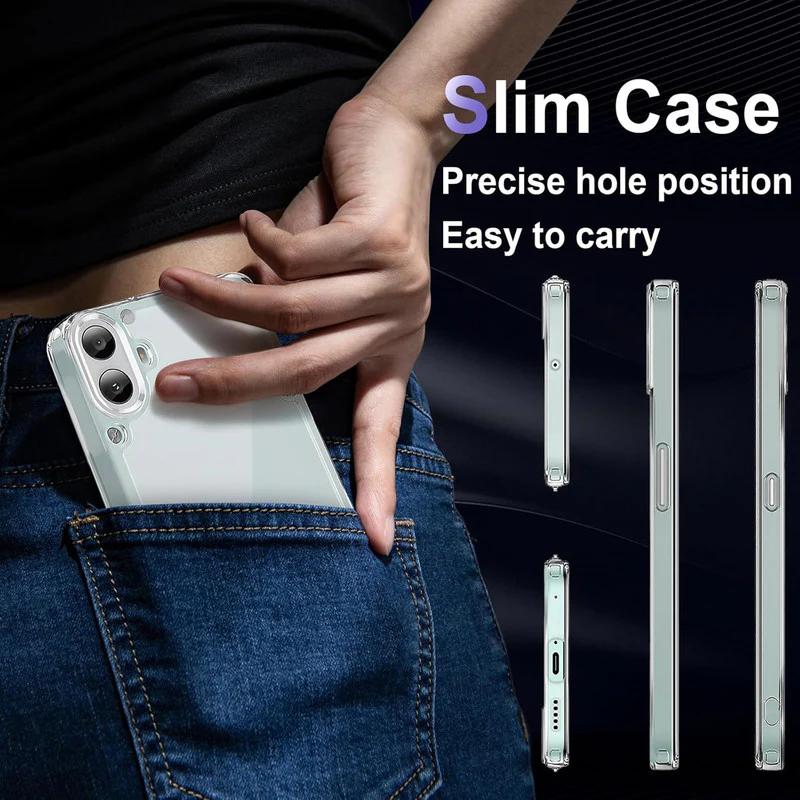 Hybrid Hard Back Case For CMF Nothing Phone 1 - Image 4