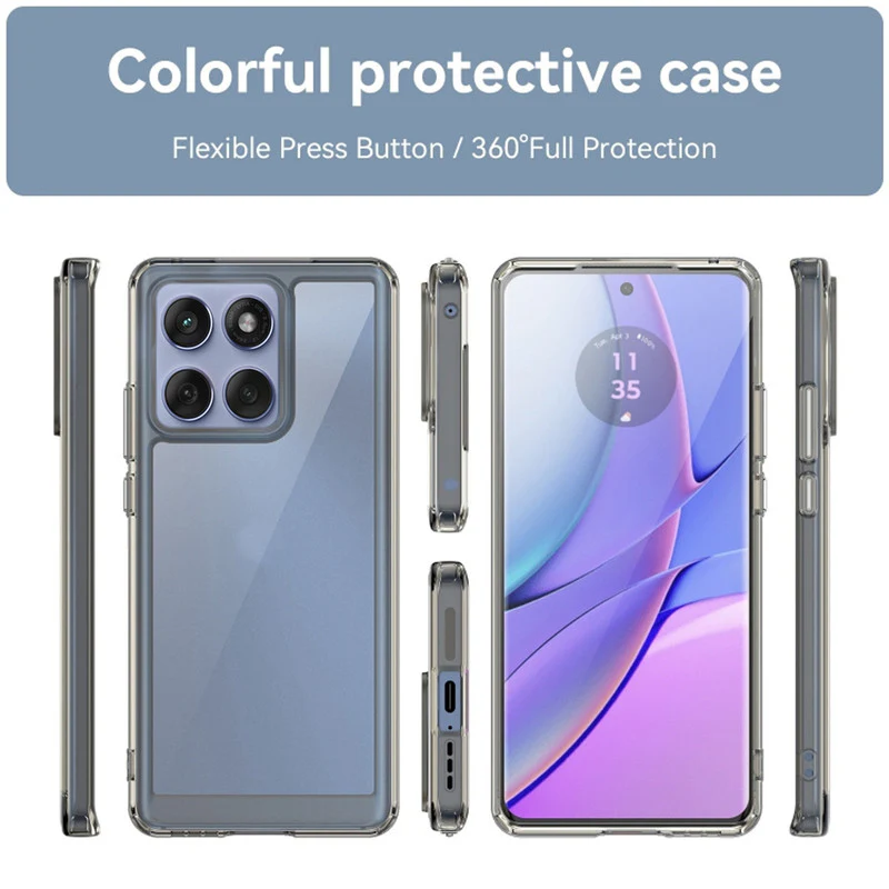 Hybrid Hard Back Case For Motorola Edge 60 Fusion 5G - Image 4