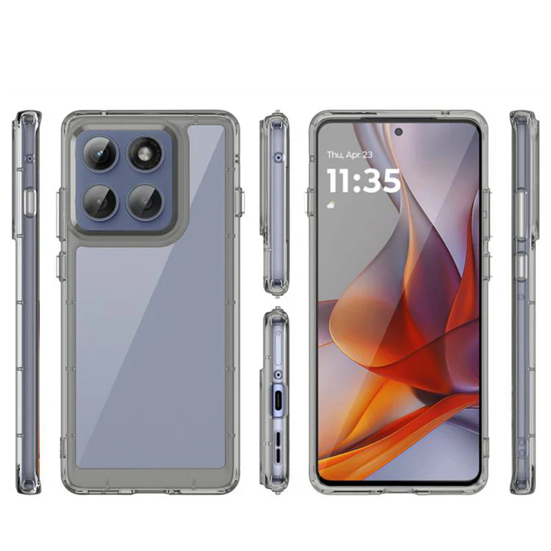 Hybrid Hard Back Case For Motorola Edge 60 Pro 5G - Image 4