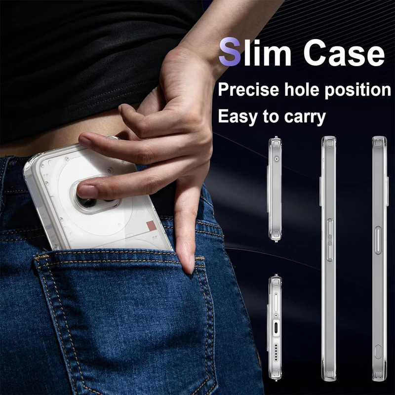 Hybrid Hard Back Case For Nothing Phone 2A - Image 10