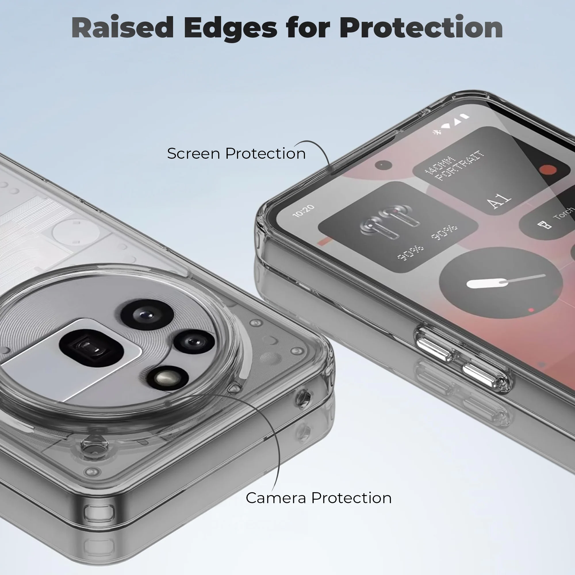 Hybrid Hard Back Case For Nothing Phone 3A Pro - Image 11
