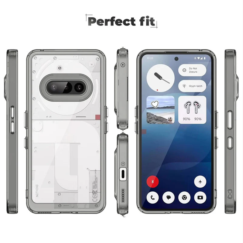 Hybrid Hard Back Case For Nothing Phone 3A - Image 4