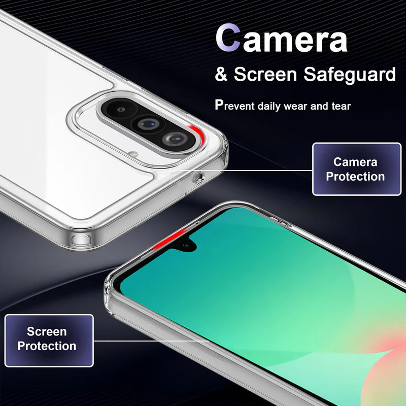 Hybrid Hard Back Case For Samsung A26 5G - Image 5