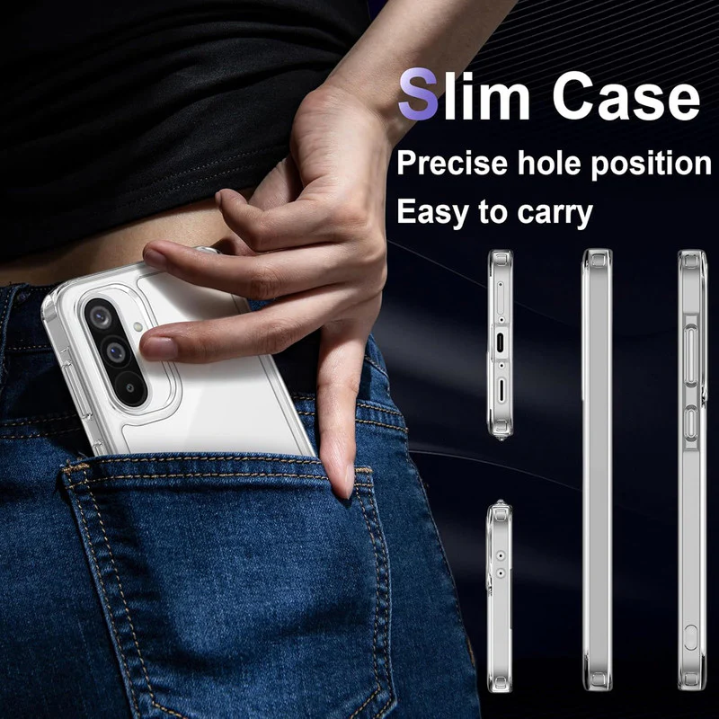 Hybrid Hard Back Case For Samsung F16 5G - Image 4