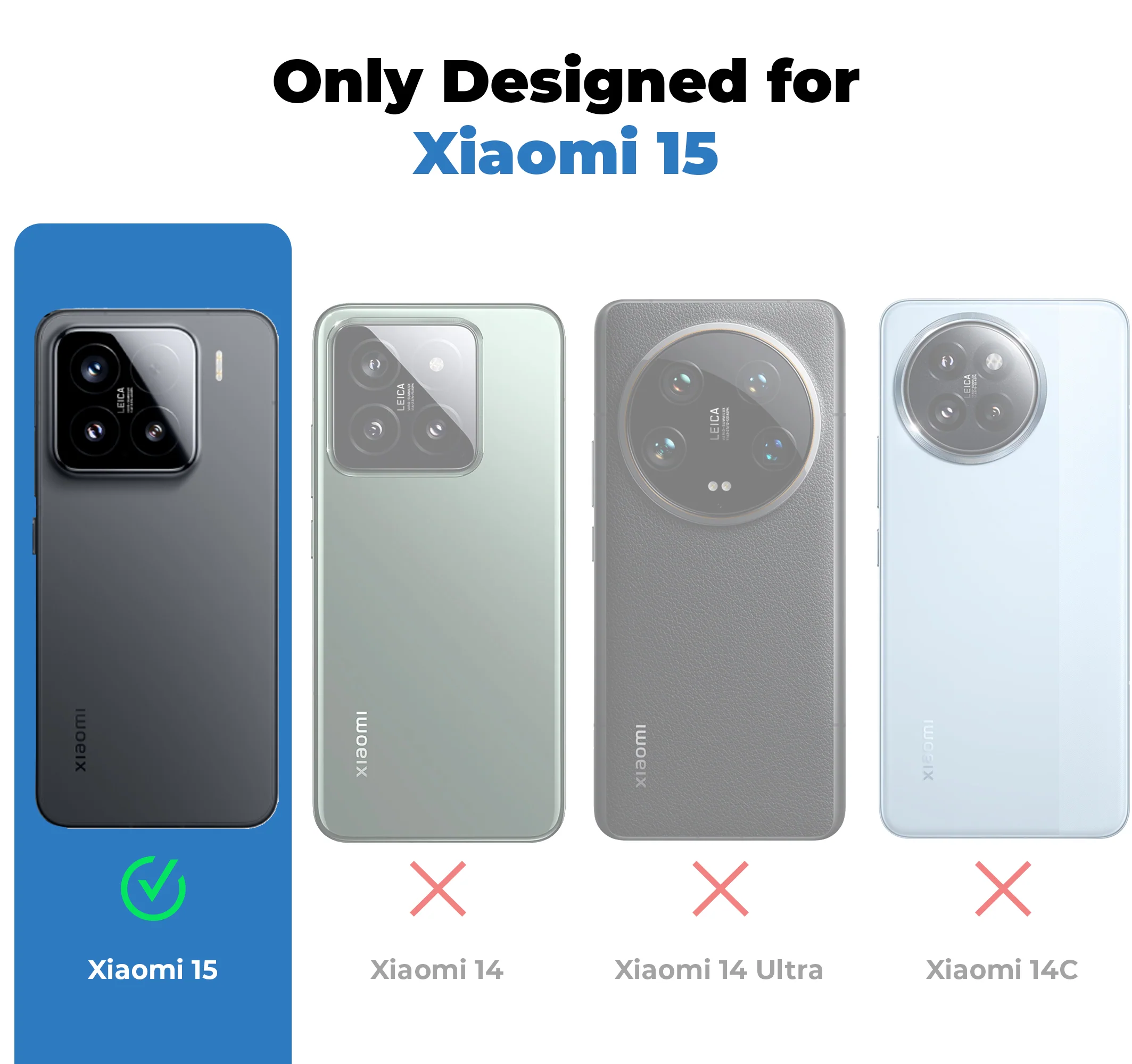 Hybrid Hard Back Case For Xiaomi 15 5G - Image 8