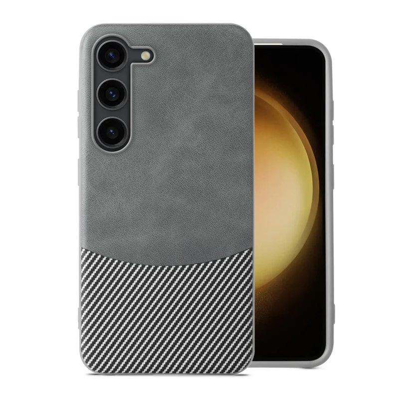 Modern Hybrid PU Leather Case For Samsung S23 5G