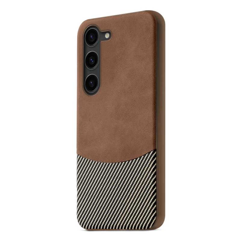 Modern Hybrid PU Leather Case For Samsung S23 5G - Image 16