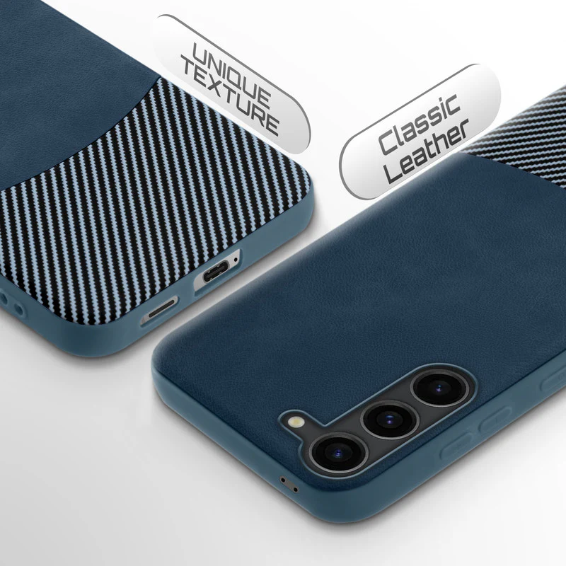Modern Hybrid PU Leather Case For Samsung S23 5G - Image 29