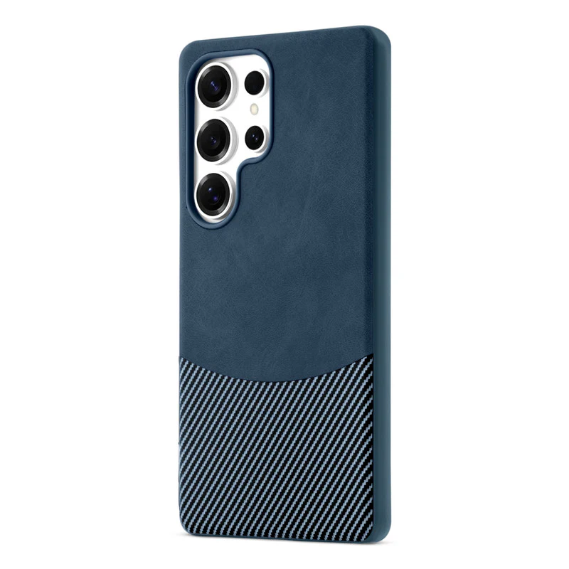 Modern Hybrid PU Leather Case For Samsung S23 Ultra 5G - Image 28