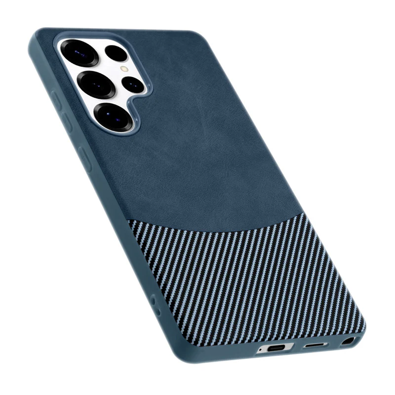 Modern Hybrid PU Leather Case For Samsung S23 Ultra 5G - Image 30