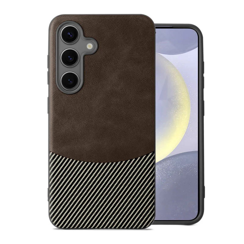 Modern Hybrid PU Leather Case For Samsung S24 5G - Image 37