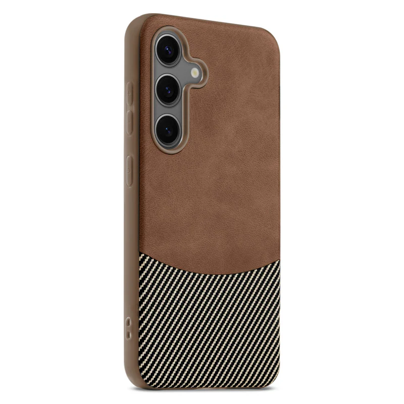 Modern Hybrid PU Leather Case For Samsung S24 FE 5G - Image 15
