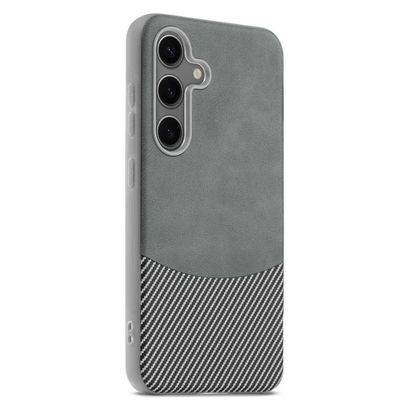 Modern Hybrid PU Leather Case For Samsung S24 FE 5G - Image 3