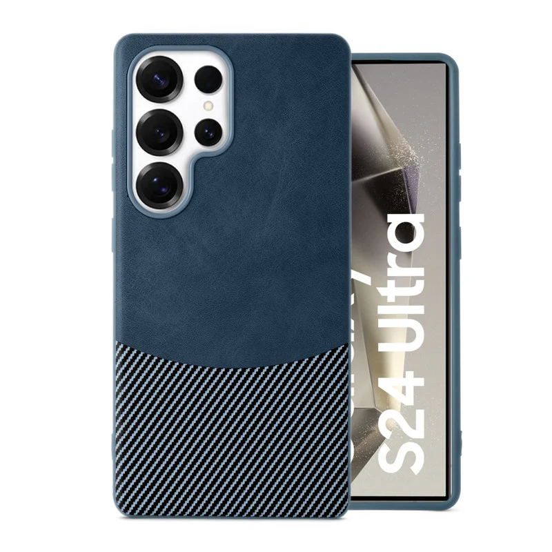 Modern Hybrid PU Leather Case For Samsung S24 Ultra 5G