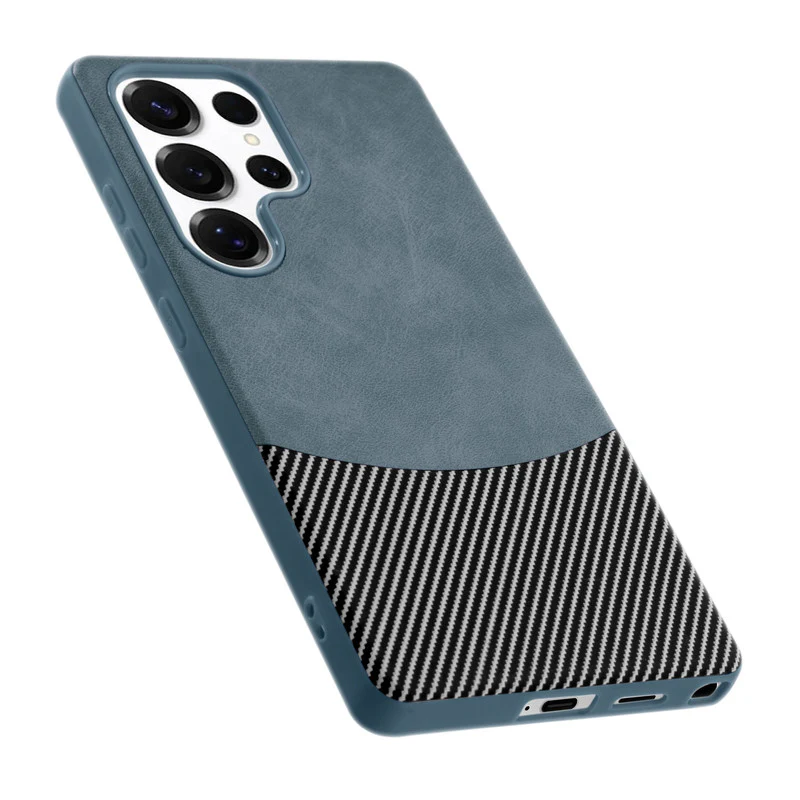 Modern Hybrid PU Leather Case For Samsung S24 Ultra 5G - Image 12