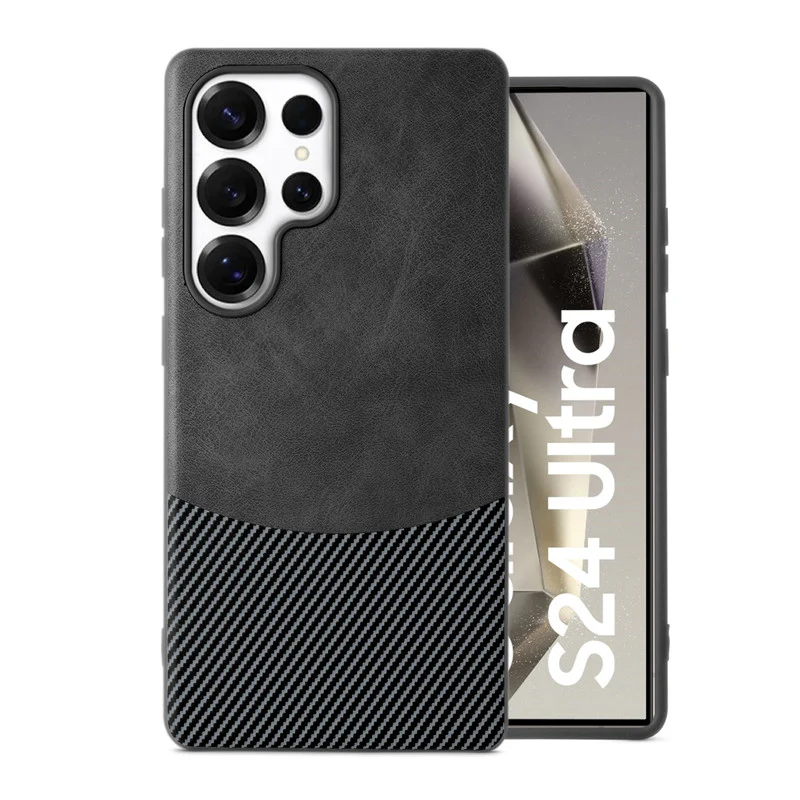Modern Hybrid PU Leather Case For Samsung S24 Ultra 5G - Image 13