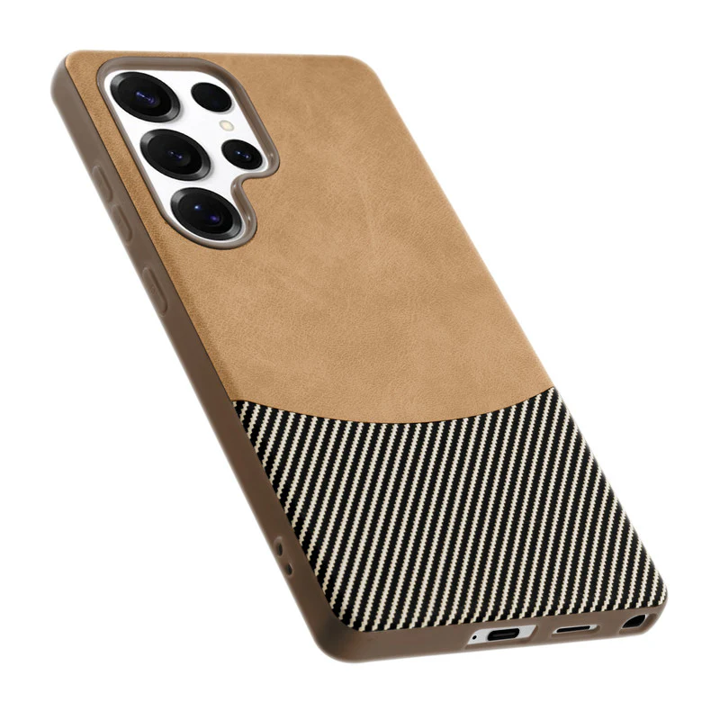 Modern Hybrid PU Leather Case For Samsung S24 Ultra 5G - Image 30